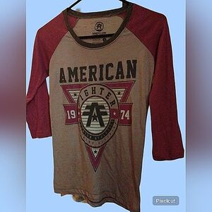 Women's American Fighter T-shirt size XS